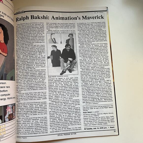 Animation Magazine #1 1987 - 1st Appearance Simpsons Rare HTF Vintage Grail - Picture 12 of 14